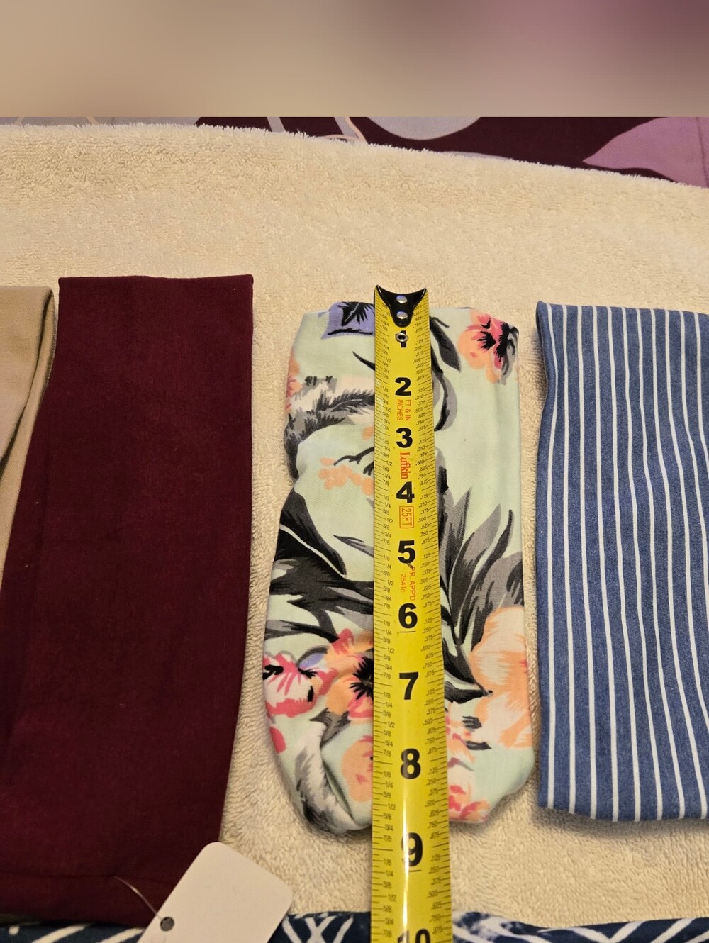 Assorted Patterned & Solid Stretch Headbands - Picture 9 of 9